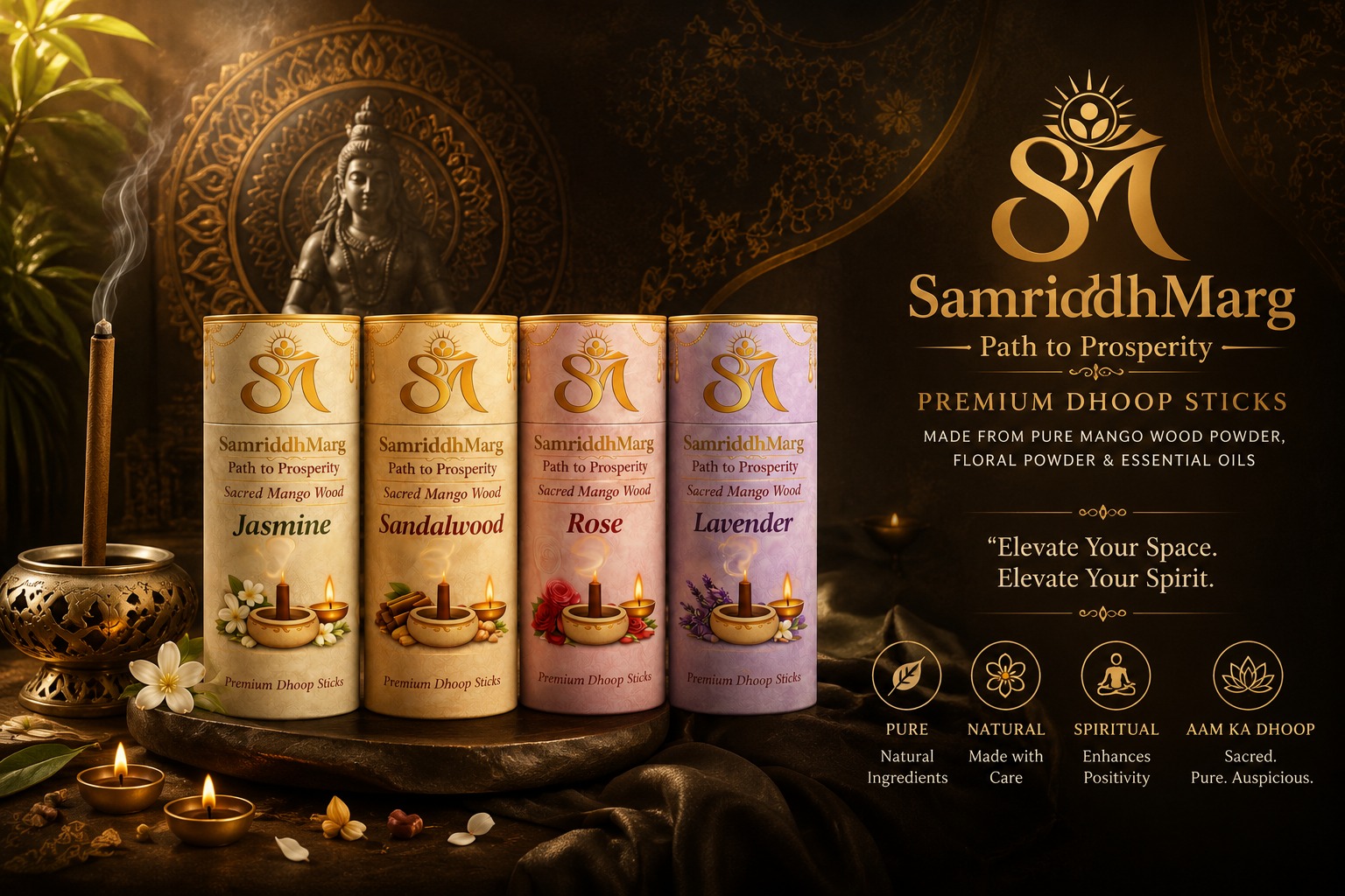 SamriddhMarg Premium Dhoop Stick Combo Pack